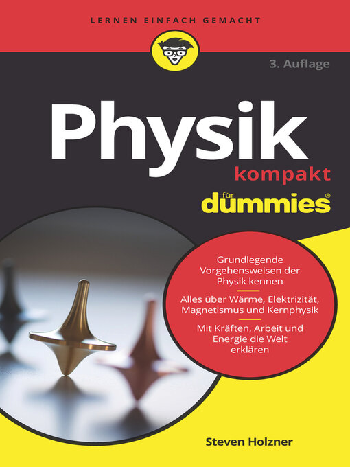Title details for Physik kompakt für Dummies by Steven Holzner - Wait list